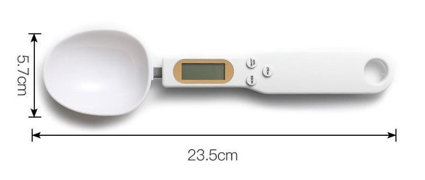 Kitchen Measuring Spoon Scale | Digital Food Weighing Scale
