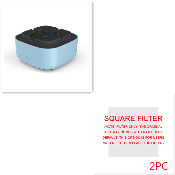 Smoke Removal Ashtray | Portable Air Purifying Car Ashtray
