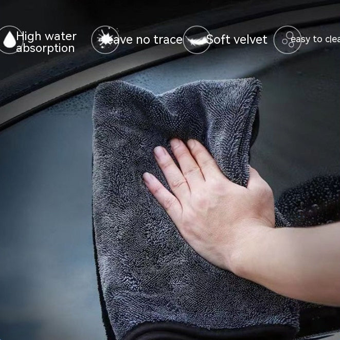 Car Interior Cleaning Cloth | Microfiber Auto Detailing Towel