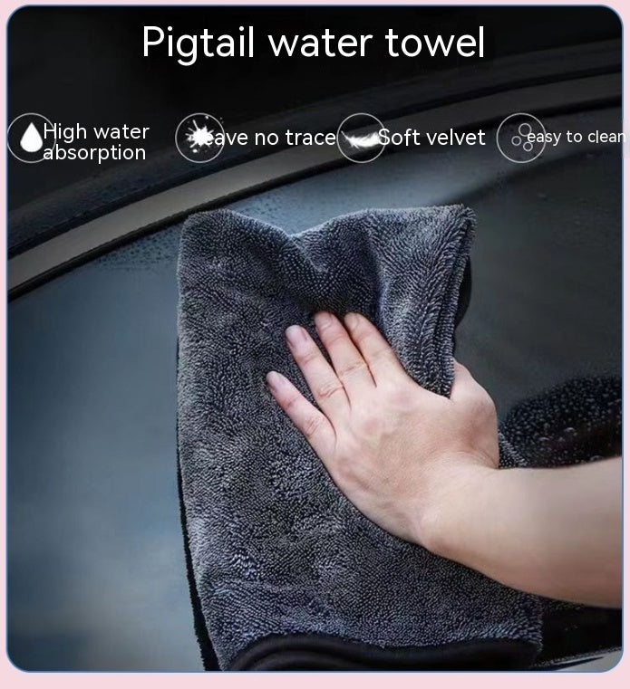 Car Interior Cleaning Cloth | Microfiber Auto Detailing Towel