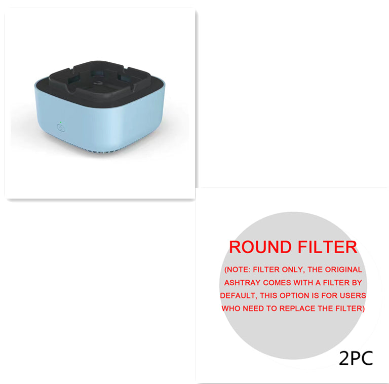 Smoke Removal Ashtray | Portable Air Purifying Car Ashtray
