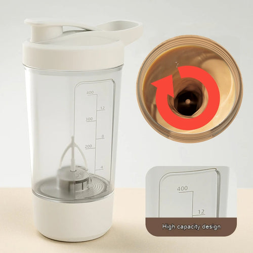 Electric Protein Shaker Bottle | Automatic Protein Powder Mixer