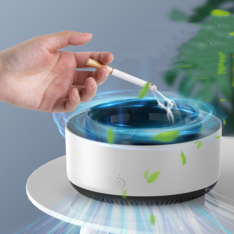 Smoke Removal Ashtray | Portable Air Purifying Car Ashtray