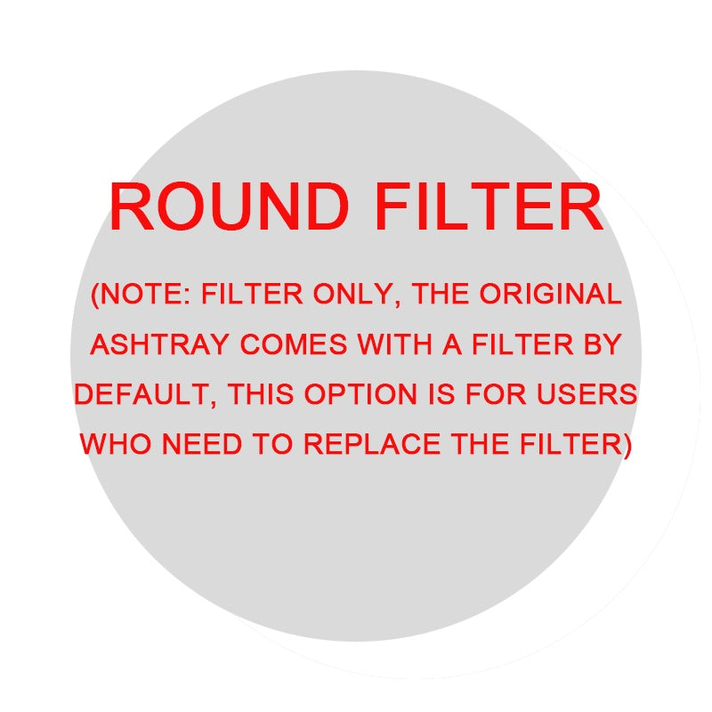 Smoke Removal Ashtray | Portable Air Purifying Car Ashtray