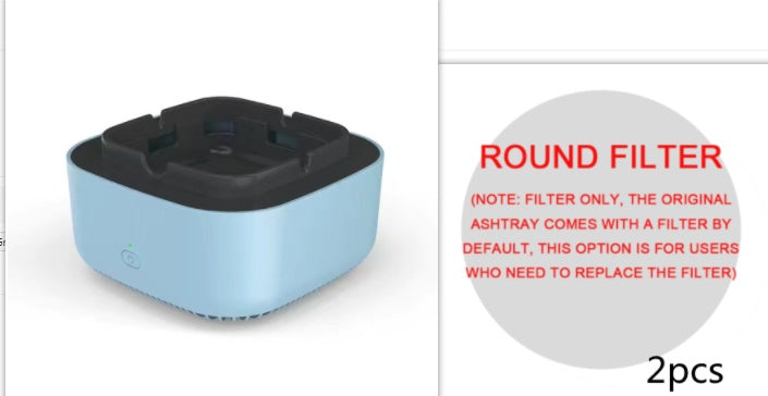 Smoke Removal Ashtray | Portable Air Purifying Car Ashtray