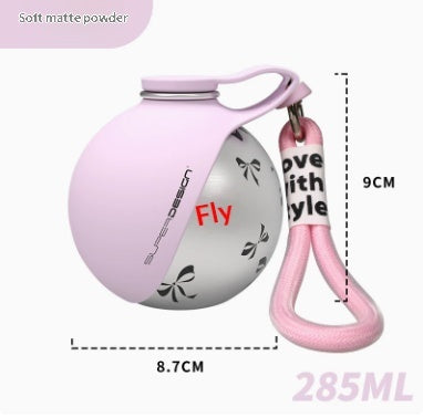 Portable Dog Water Bottle | Stainless Steel Pet Travel Cup