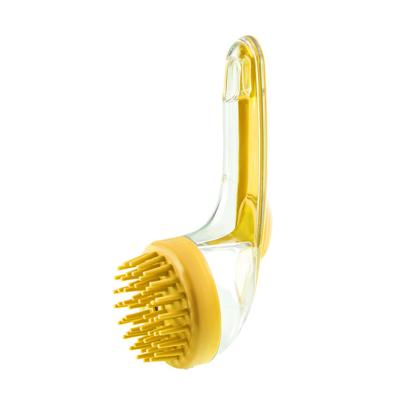 Pet Bath Brush | Long Handle Dog & Cat Grooming Brush